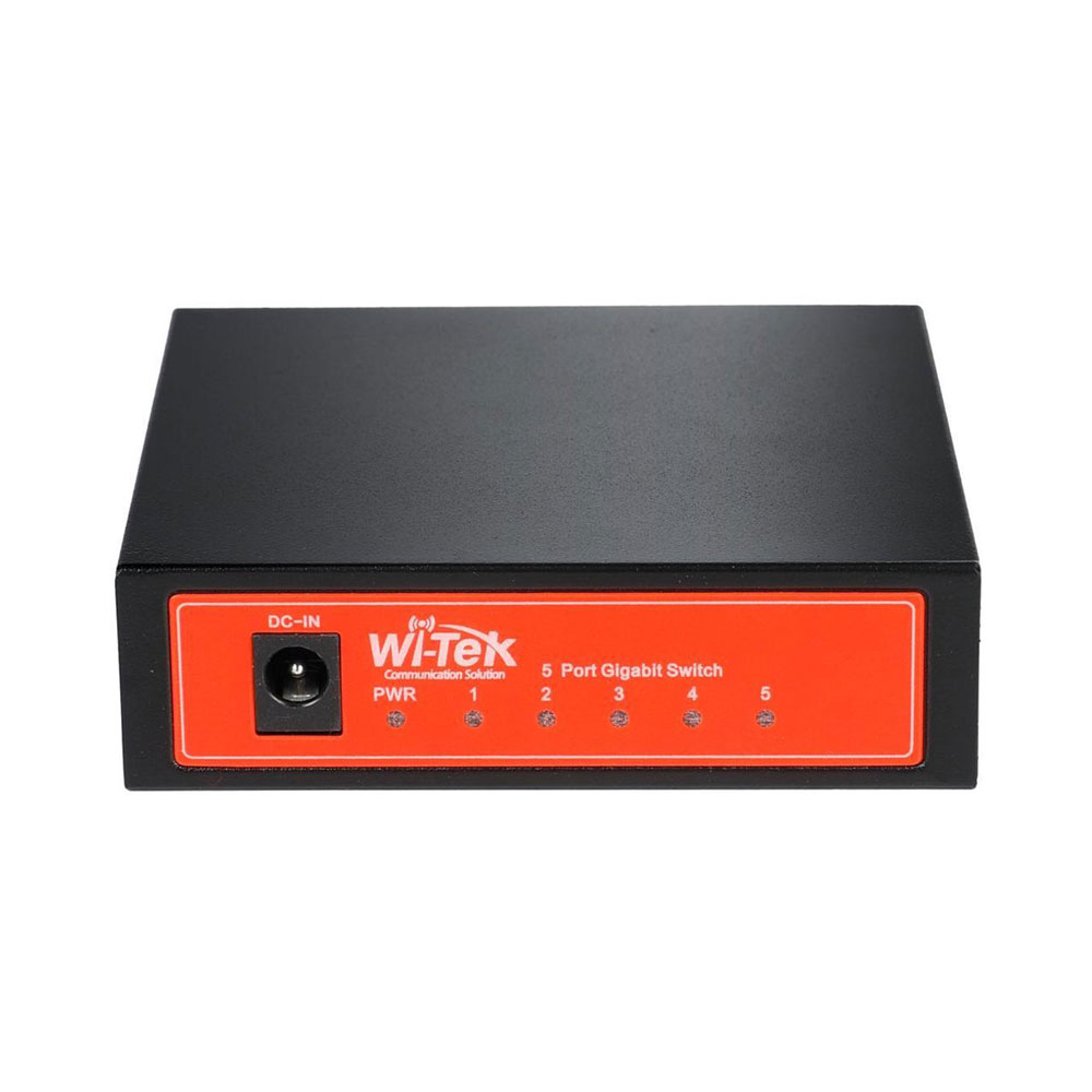 WITEK-0014-RE | Switch non gestibile di 5 Ethernet Gigabit