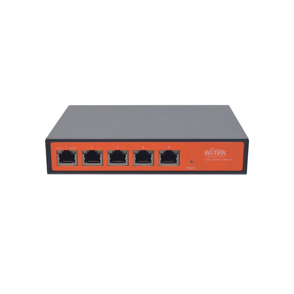 WITEK-0101 | Switch a 5 porte 2,5 Gigabit