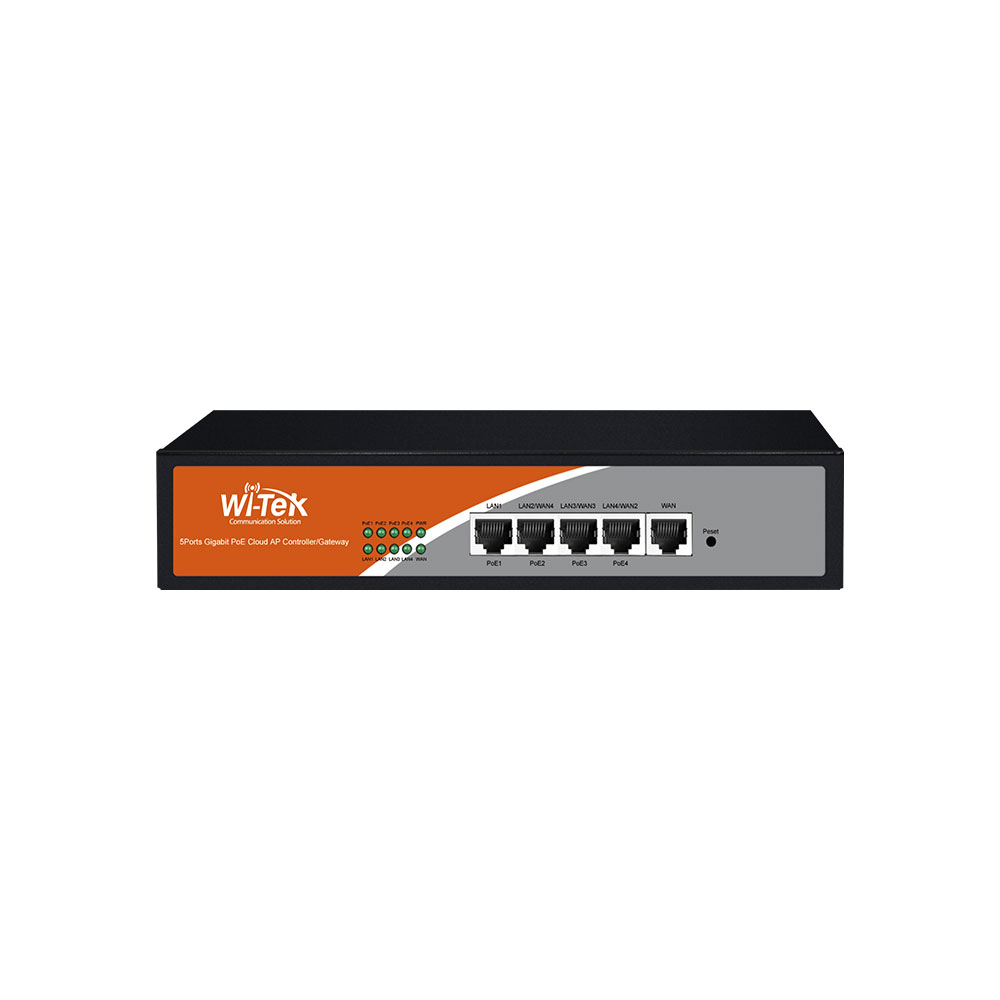 WITEK-0104 | Multi-WAN VPN gateway with multi-Gigabit ports