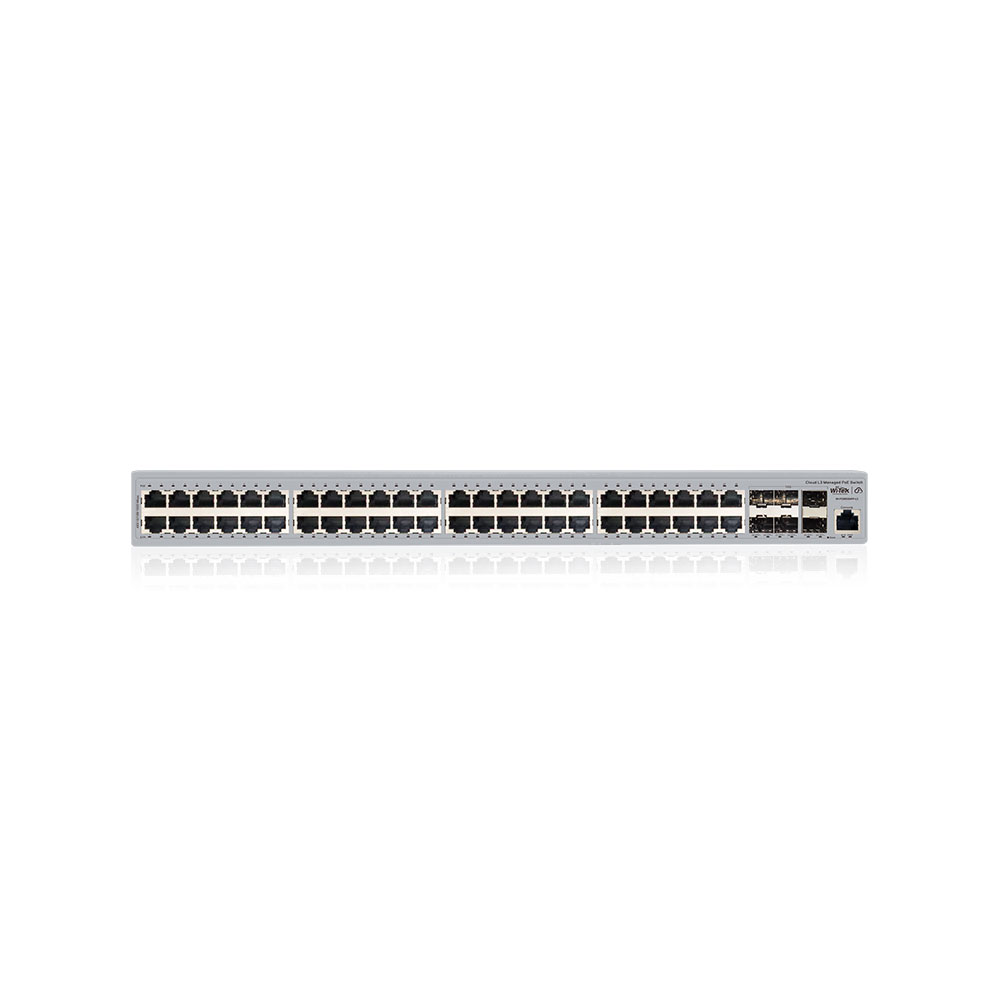 WITEK-0116 | Switch PoE+ de 48 portas Gigabit