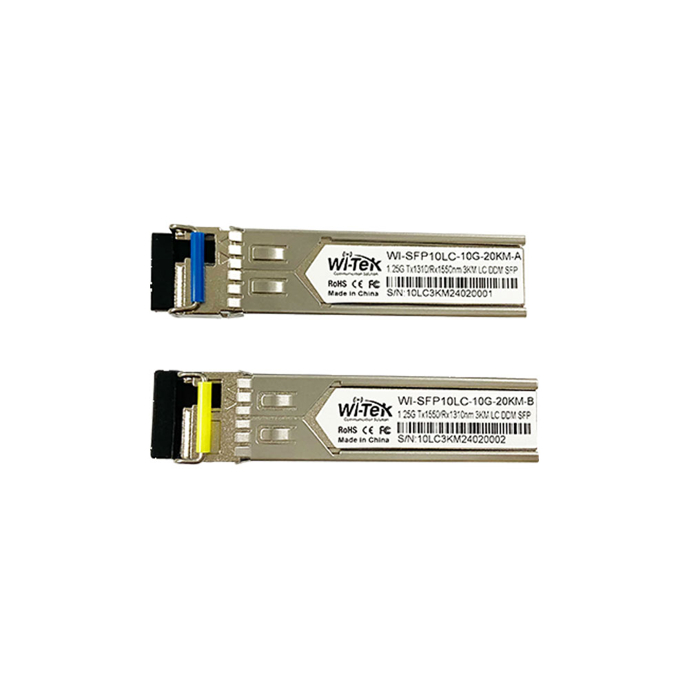 WITEK-0126 | 10 Gbps single-mode SFP module