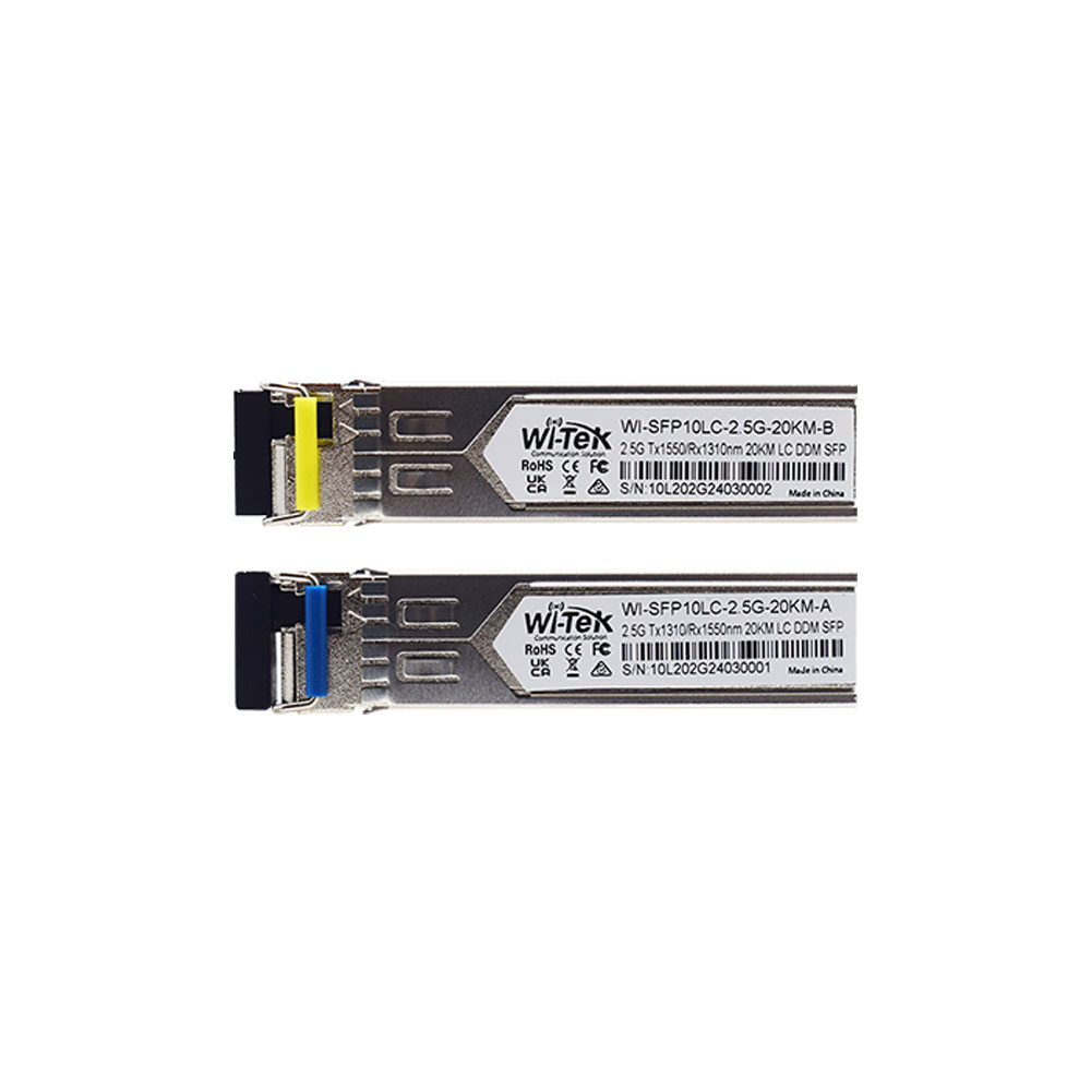 WITEK-0127 | Módulo SFP monomodo de 2,5 Gbps