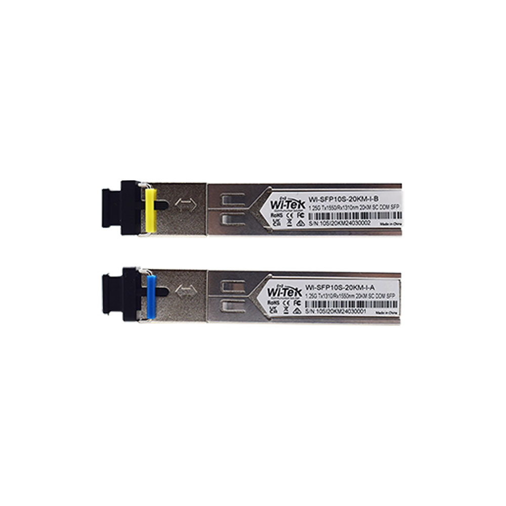 WITEK-0128 | Módulo SFP monomodo de 1,25 Gbps