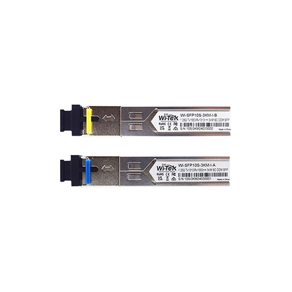 WITEK-0129 | Módulo SFP monomodo de 1,25 Gbps