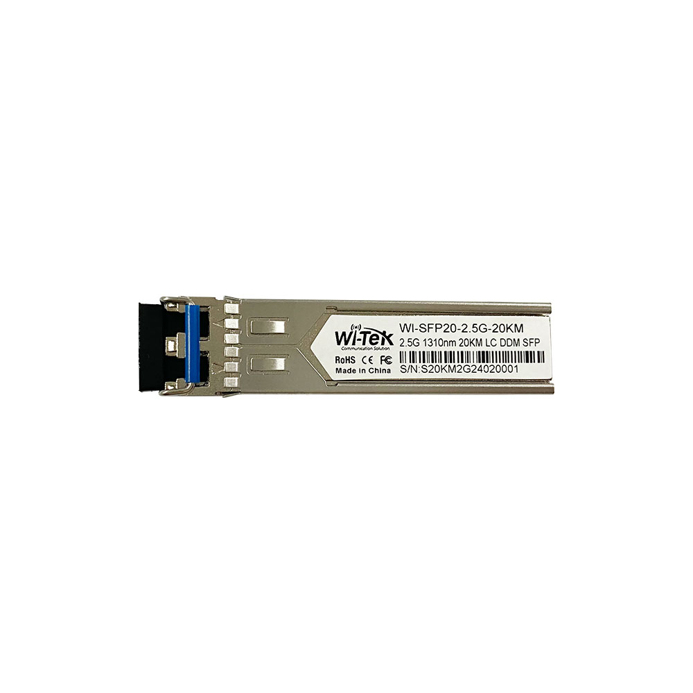 WITEK-0130 | 2.5 Gbps single-mode SFP module