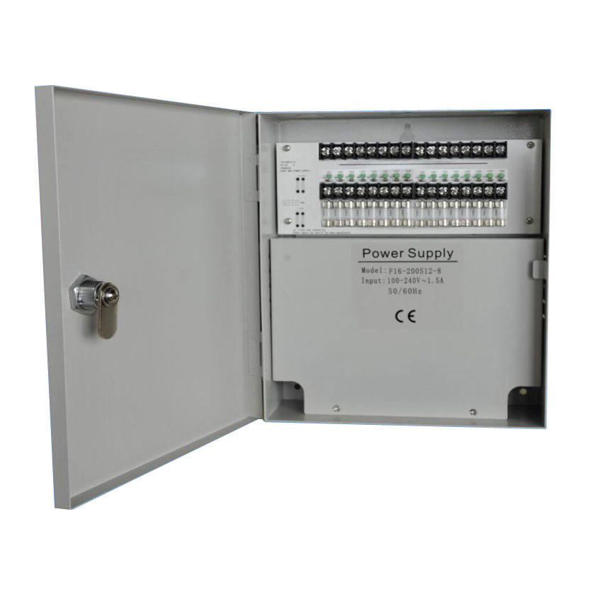 CTD-165-RE | Power supply in metal enclosure