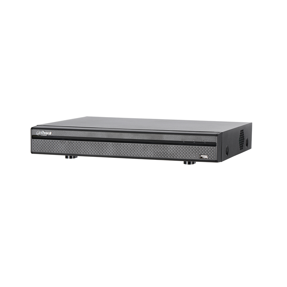 DAHUA-1458 | XVR 5 en 1 de 8 canales HDCVI/HDTVI/AHD/CVBS + 4 canales IP 6MP (sumado a las entradas BNC). Las entradas BNC pueden convertirse en IP. Formato H.265+/H.265/H.264+/H.264. Audio bidireccional. Reproduce 8 canales 1080P. 48 Mbps. Grabación 4M-N, 1080P (15 ips), 1080N, 720P, 960H, D1, CIF (25 ips). Salidas HDMI y VGA a 1080P. IVS. Detección facial. Hasta 1 HDD SATA de hasta 10TB. RJ45 Fast Ethernet. Onvif, CGI, P2P, DDNS. 2 USB, 1 RS485. 12V CC.