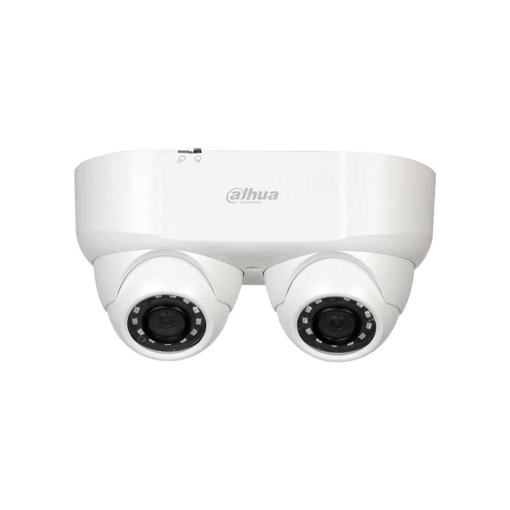 DAHUA-1612 | Dôme HDCVI StarLight de double optique avec Smart IR de 30 m d'extérieur