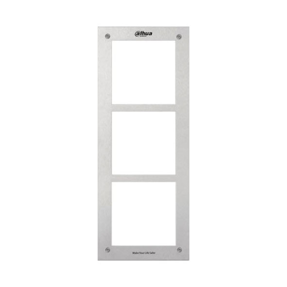 DAHUA-589 | Pletina modulaire de 3 espaces pour DAHUA-495