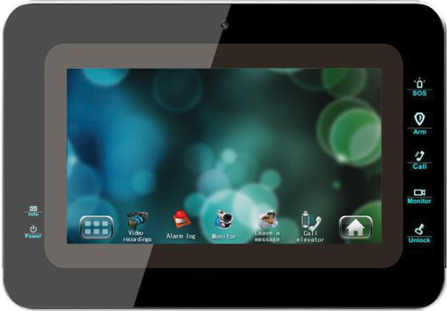 DAHUA-62 | Moniteur IP à couleur de 7" pour Interphone