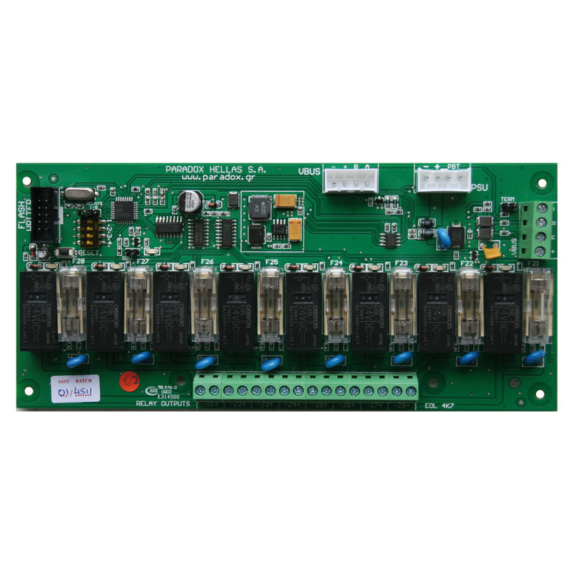 FOC-380 | 8-core expander module board for PARADOX HELLAS Fighter