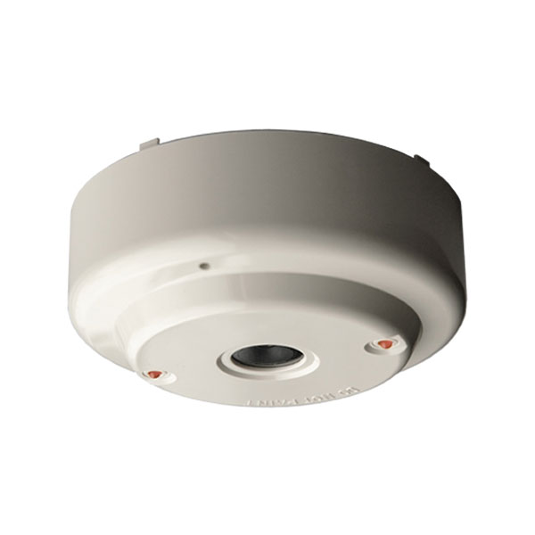 FOC-593 | Rilevatore di fiamma convenzionale con portata di 25 metri. Indicatori visibili 360°. IP42. Colore avorio. EN54-10.