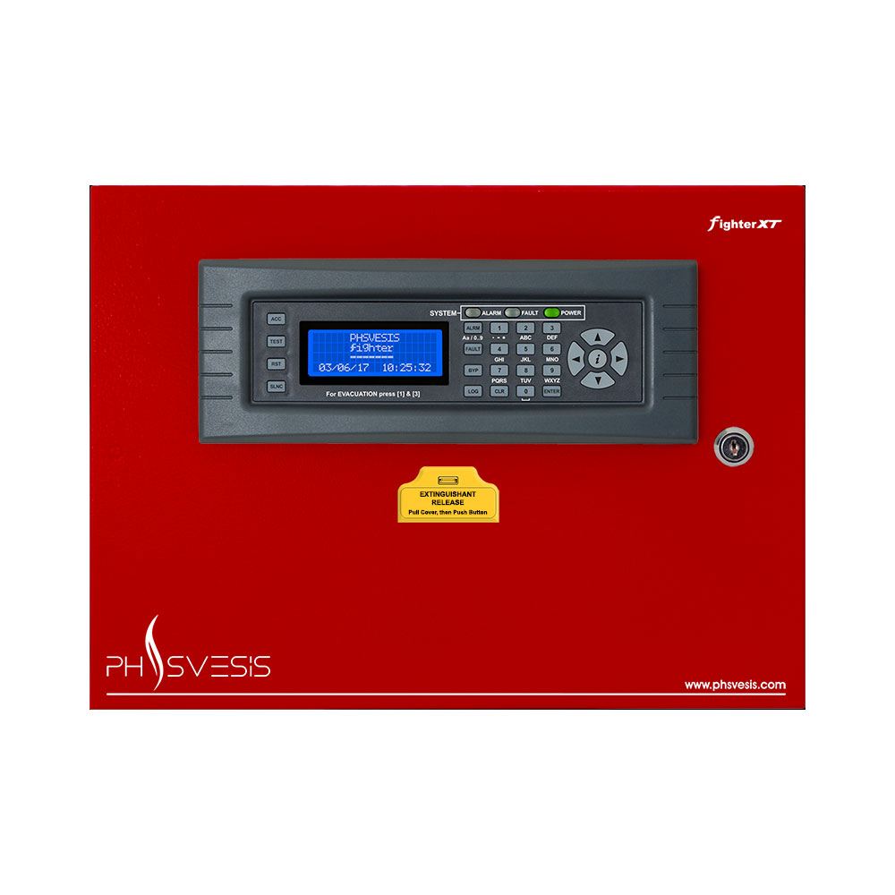 FOC-618 | 8 zones and 8 relays conventional fire alarm & extinguishing panel