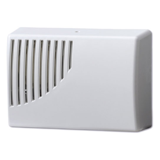 GE-3 | Sirène piézoélectrique de profil bas, pour l'utilisation à l'intérieur.