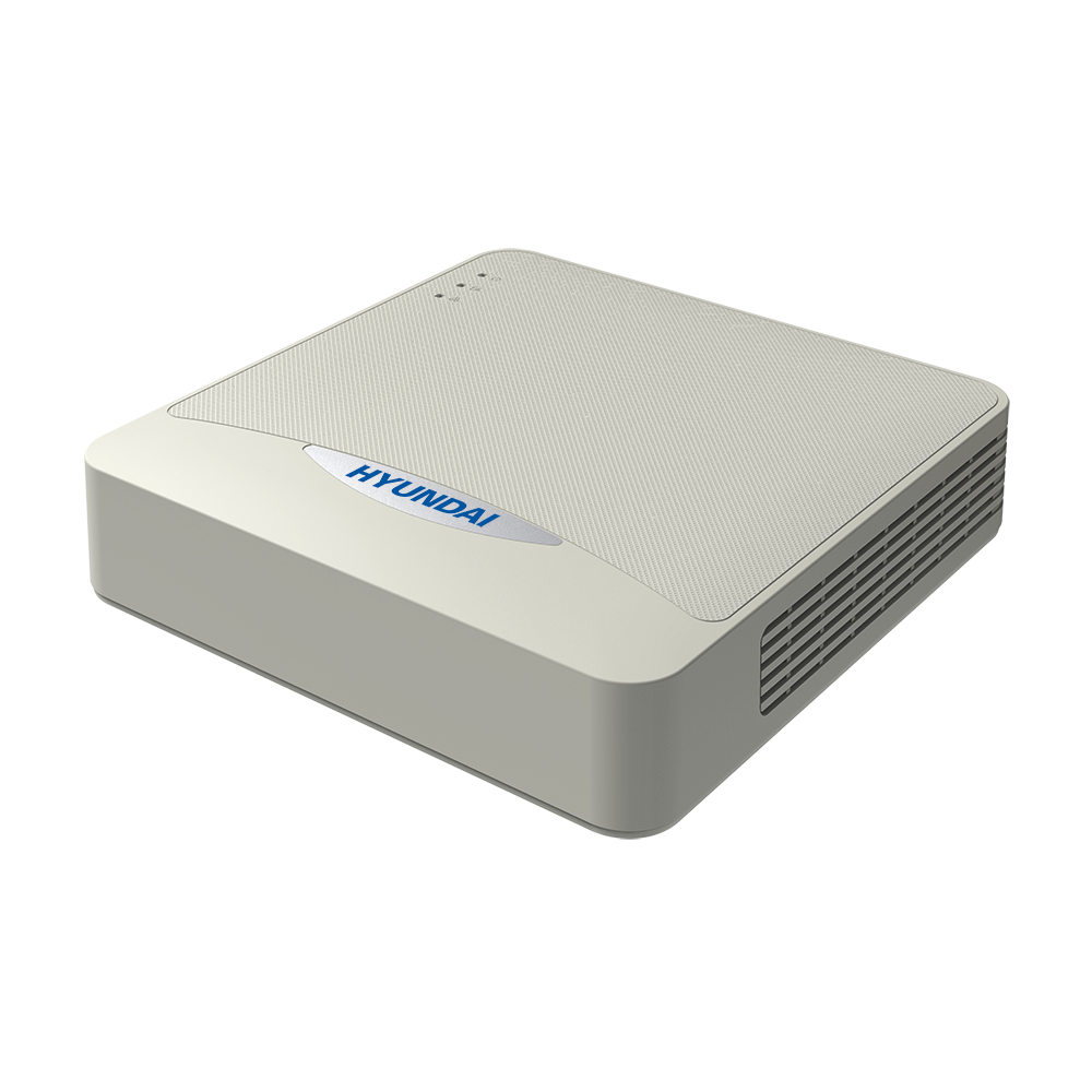 HYU-779 | ZVR 5 en 1 de 8 canales HDCVI/HDTVI/AHD/CVBS + 2 canales IP 5MP. Formato de vídeo H.264+/H264. Audio bidireccional. Reproduce 8 canales 720P. Grabación 1080N, 720P, WD1, D1, VGA, CIF, QVGA, QCIF. Salidas HDMI y VGA simultáneas a 1080P. Capacidad de 1 HDD SATA. RJ45 Fast Ethernet. Onvif, P2P, DDNS. 2 USB. 12V CC.