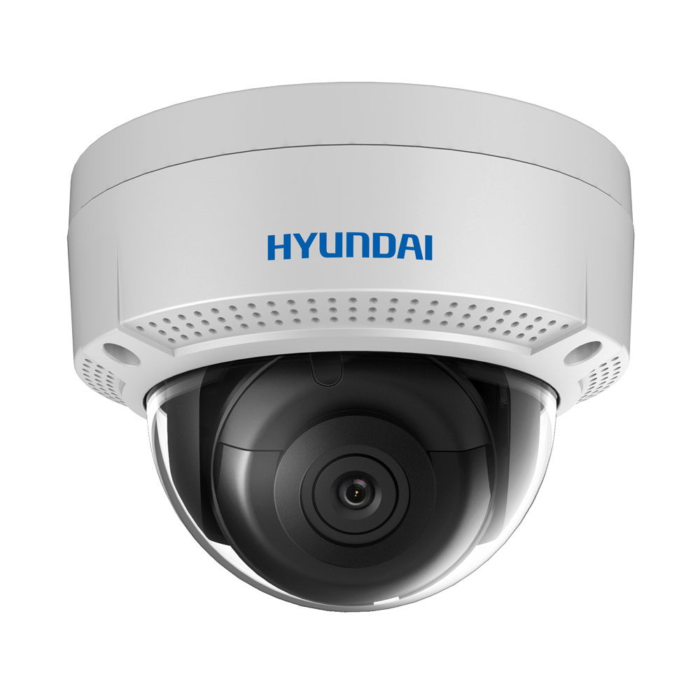 HYU-493 | IP vandal dome Performance Line with IR of 30m, for outdoors 6 MP. H.265+/H.265/H.264/H.264+/MJPEG. 1/2,9" CMOS, 6MP. Digital resolution: 6MP, 5MP, 4MP, 1080P, 720P, 20FPS. Mechanical filter. 0,01 lux. 2,8 mm (97°) fixed lens. OSD, AGC, BLC, real WDR 120dB, 3D-DNR, motion detection, privacy mask, fixed ROI. Intelligent functions. Facial detection. MicroSD/SDHC/SDXC. IP67, IK10. 3AXIS. 12V DC. PoE
