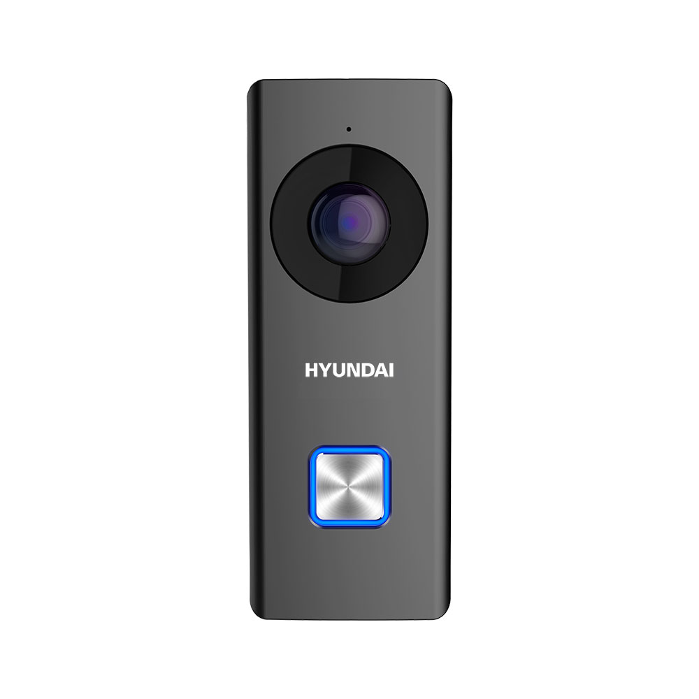 HYU-561 | Video citofono da esterno con WiFi. Incorpora camera CMOS 1080P. Led infrarossi autoadattativi. Ottica fissa di 1,96 mm (180°). Audio bidirezionale (incorpora microfono e altoparlante). Slot MicroSD. Pulsante di chiamata retroilluminato. Pulsante reset. IP54 (esterni coperti).