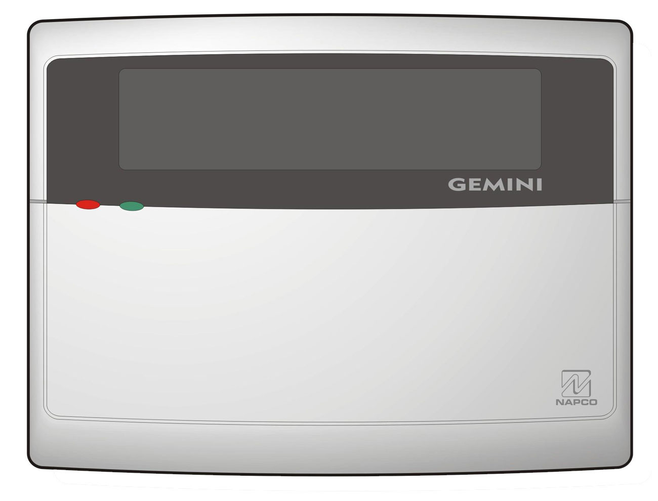 NAP-184 | Teclado LCD en ingles. (Traducible al castellano por bidireccional), para las centrales GEM-P816 / 1632 / 3200 / 9600 / 255 y 1664