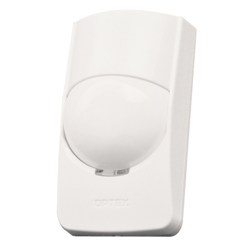 OPTEX-9 | Detector de doble tecnología PIR + Microondas de 15x15m, 85°. Óptica sellada