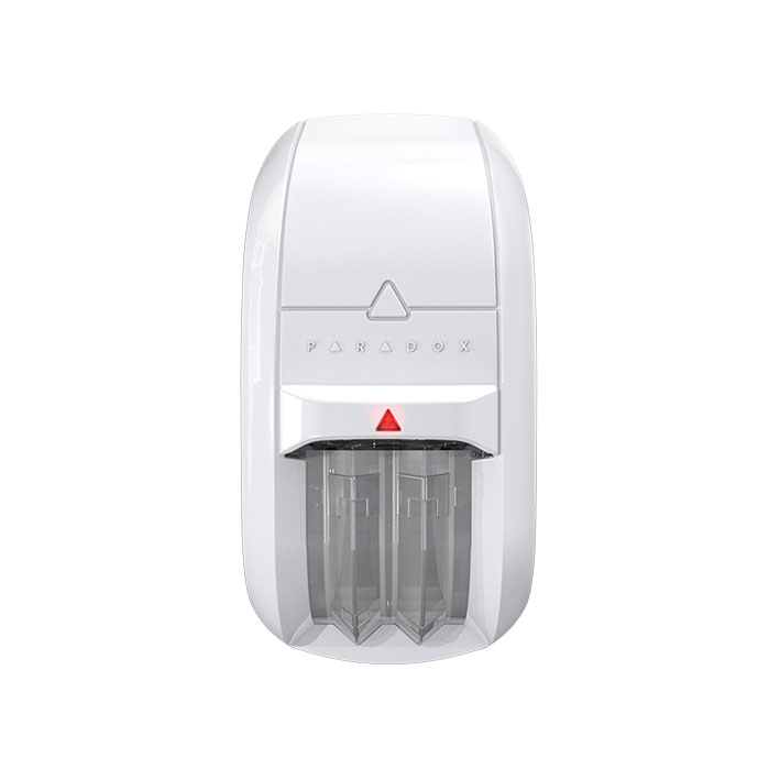 PAR-204 | Dual PIR detector with dual Mironel optics + dual 10GHz microwave antenna, up to 16 meters