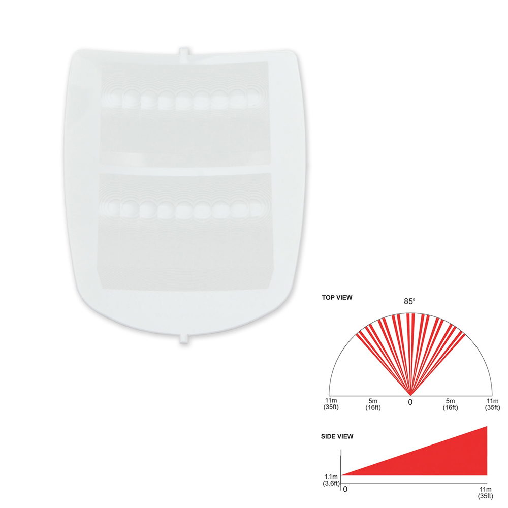 PAR-207 | Horizontal curtain lens L1 for PAR-20 (PMD85) and PAR-27 (DG85)