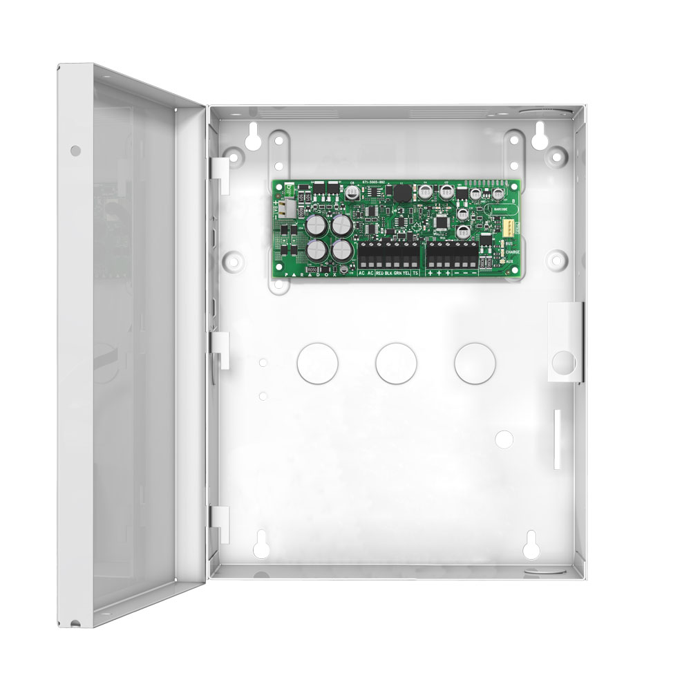 PAR-212 | Modulo fonte di alimentazione supervisionato (2,8 ampere) in scatola metallica