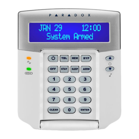 PAR-6N | LCD blue screen keyboard