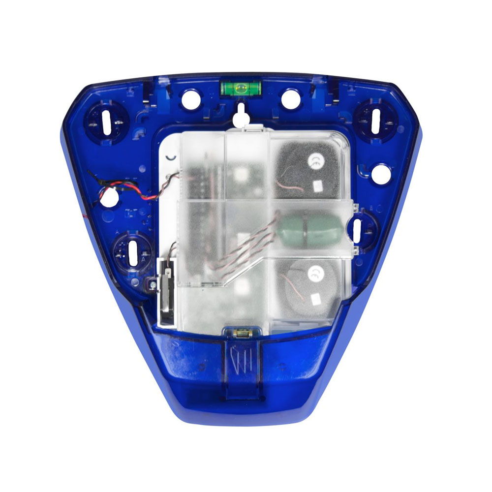 PYRO-67 | Base de sirène en couleur bleu Pyronix avec module PCB et batterie
