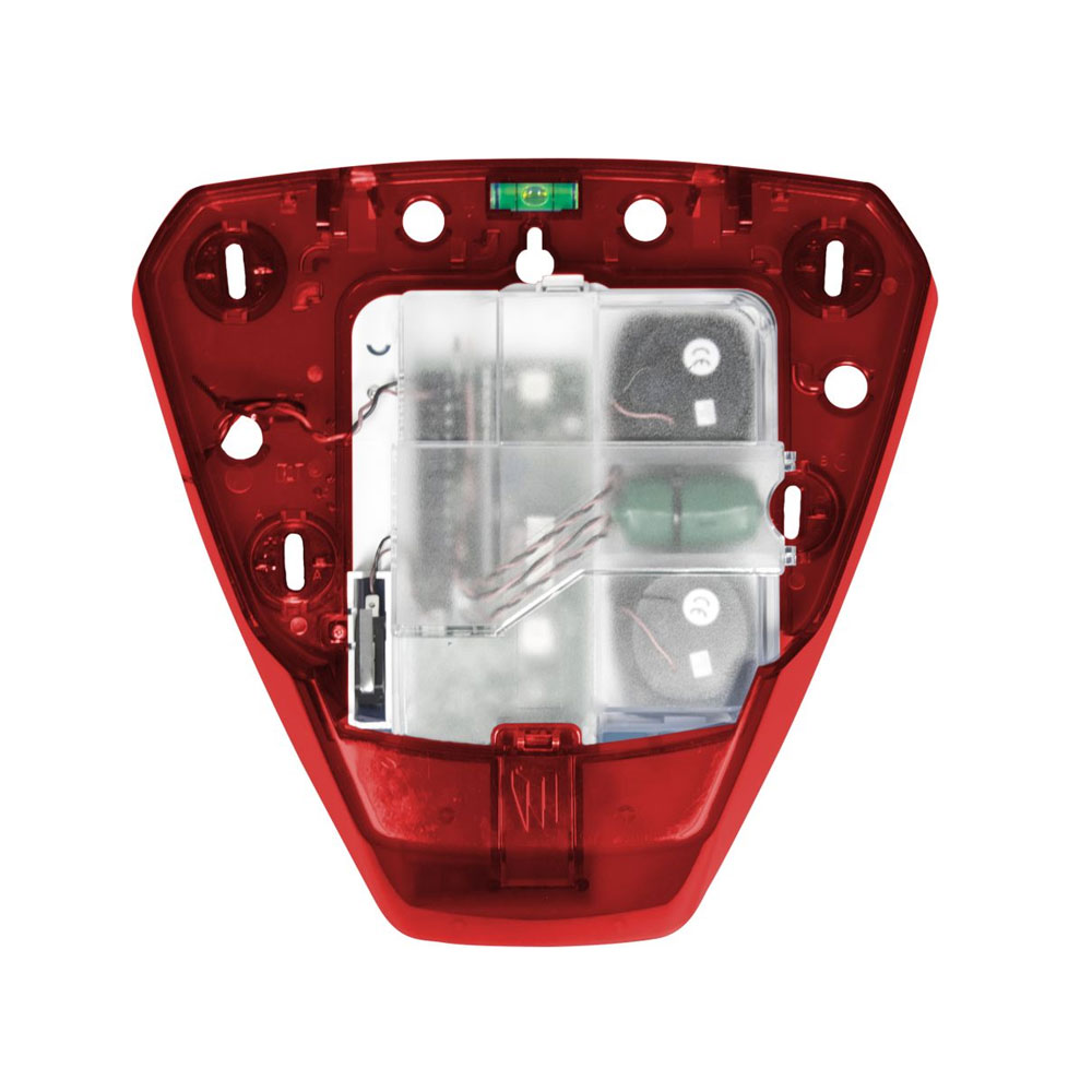 PYRO-68 | Base per sirena rossa Pyronix con modulo PCB e batteria