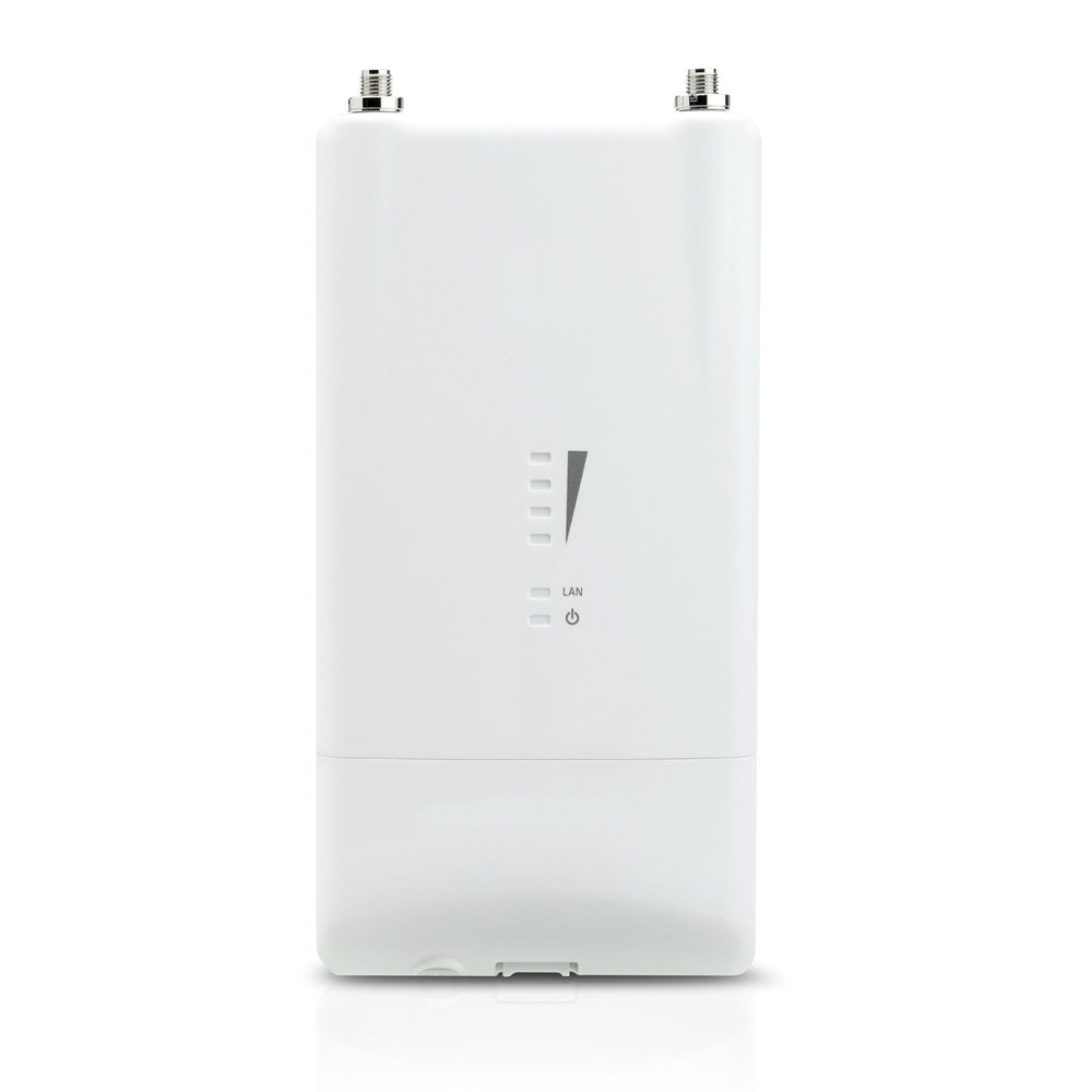 SAM-4382 | Point d'accès wireless (802.11ac) pour point-multipoint. 5GHz. 64~140Mbps a 20MHz. Jusqu'à 2 km en plein champ. Gain d'antenne de 27 dBi. Ouverture de 360° (il à besoin SAM-2696). 1x RJ45 port Ethernet. Alimentation PoE 24V incluse.