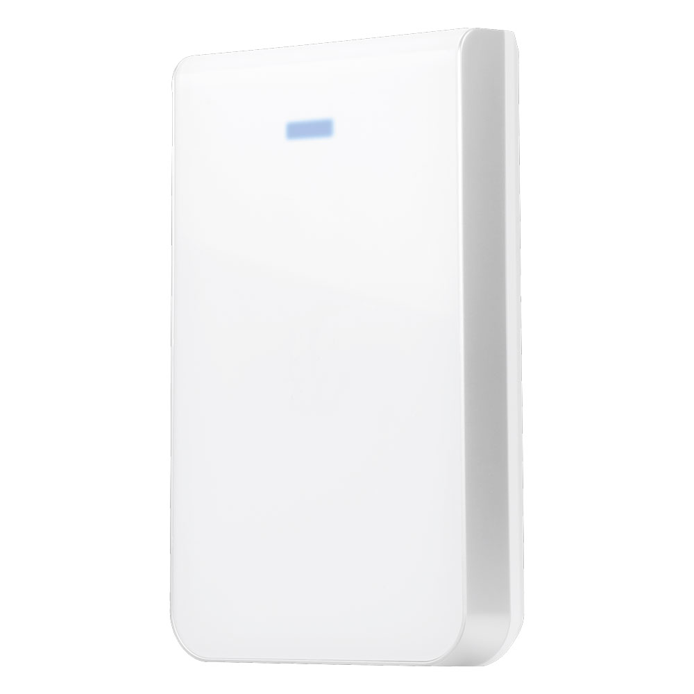 SAM-4386 | Antena wireless de frecuencia dual (2,4GHz @802.11n / 5GHz @802.11ac) para punto de acceso (conectado a switch con router). 55~100Mbps @2,4GHz y 150~200Mbps @5GHz. Hasta 30 metros en campo abierto. Ganancia de antena de 2 dBi (MIMO 2x2). Apertura de 180°. 3x RJ45 puerto Ethernet. Alimentador no incluido.