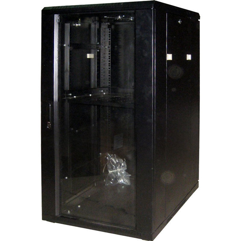 SAM-775N | Rack cabinet 18U high and external size in mm of 600 (Width) x 600 (Depth) x 932 (Height)