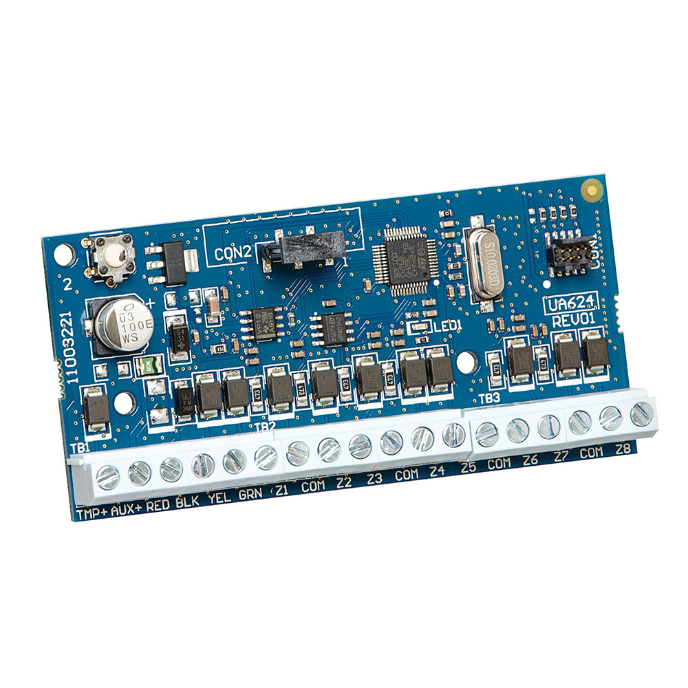 VISONIC-73 | Module d'extension Visonic Hybrid de 8 zones programmables. Degré 2.